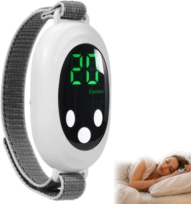 Main image of Handheld Sleep Aid Device with Microcurrent Pulse Technology Handheld Calm Device for Relaxation & Deep Rest, USB Rechargeable Portable Stress Relief Tool for Travel Office & Home (White)