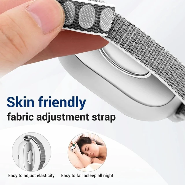 Alt view image 6 of 6 - Handheld Sleep Aid Device with Microcurrent Pulse Technology Handheld Calm Device for Relaxation & Deep Rest, USB Rechargeable Portable Stress Relief Tool for Travel Office & Home (White)