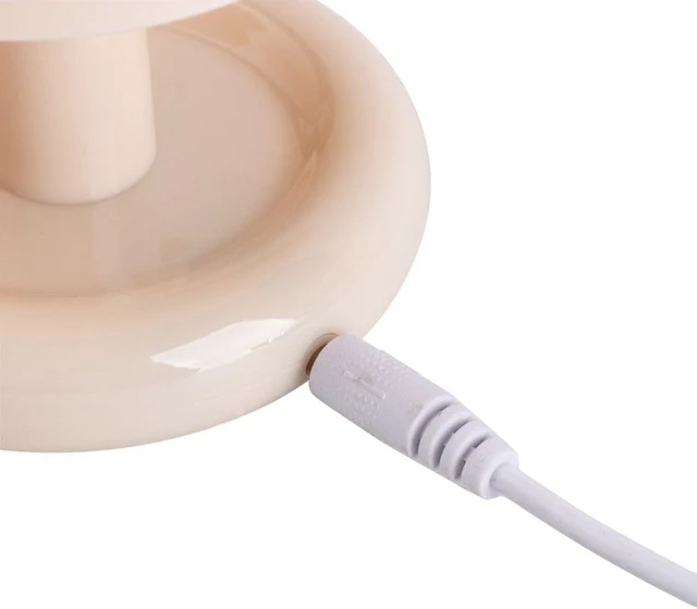Alt view image 5 of 5 - Mushroom Table Lamp, Mini Gradual Sunset Desktop Light Decoration Bedside Bedroom LED Tabletop Minimalist Desk Lights Kids GiftMushroom Table Lamp, Mini Gradual Sunset Desktop Light Decoration Bedside