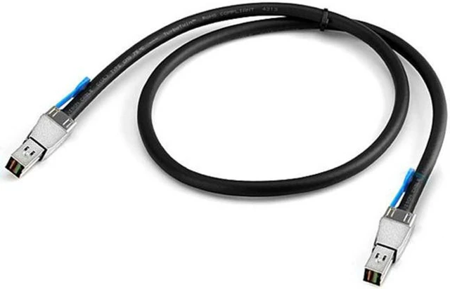 Alt view image 7 of 7 - ExternalMini SAS HD SFF-8644 to Mini SAS High Density HD SFF-8644 Data Server Raid Cable 50cm 12Gbps SF-069-0.5M