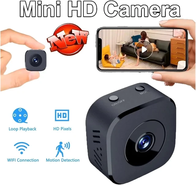 Alt view image 6 of 6 - Smart wireless home security camera with HD video, indoor and outdoor use, remote real-time viewing for surveillance monitoring