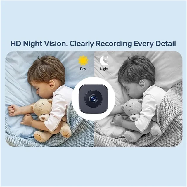 Alt view image 2 of 6 - Smart wireless home security camera with HD video, indoor and outdoor use, remote real-time viewing for surveillance monitoring