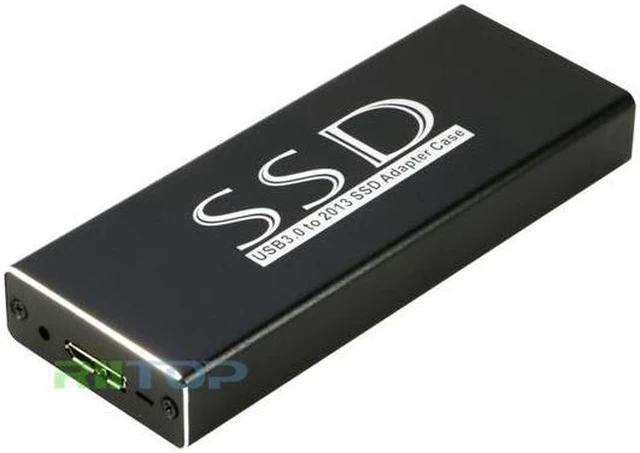 Alt view image 6 of 6 - USB 3.0 SSD Enclosure for 2013 2014 2015 Apple MacBook Air Pro Retina SSD Adapter with Cable, USB External Reader for (2013-2017 Year) A1465 A1466 A1398 A1502 SSD (12+16 pin)