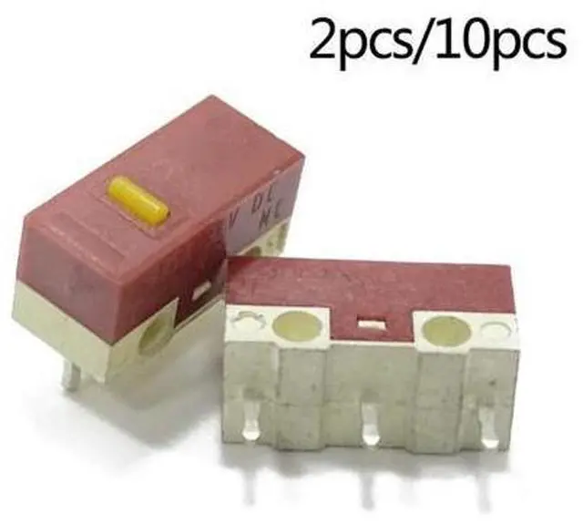 Alt view image 3 of 6 - 2/10Piece Mouse Micro Switch Micro Mute Button HUANO Silent Mouse Microswitch(2)