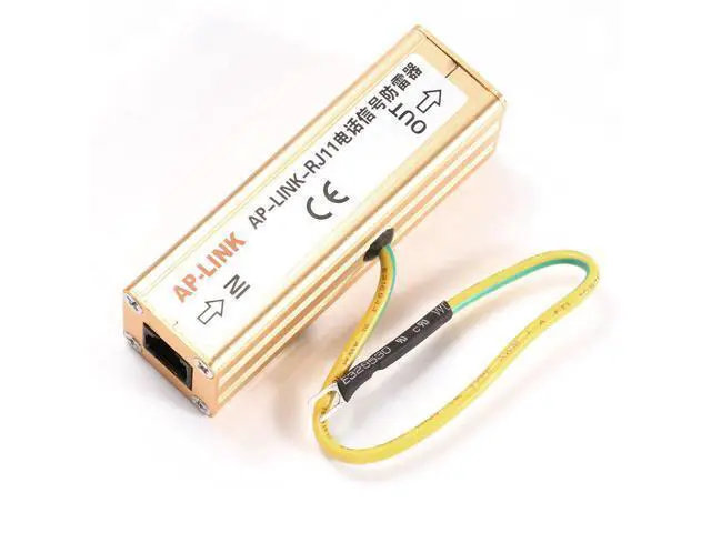 Alt view image 7 of 7 - Telephone Fax RJ-11 RJ11 Surge Protector Thunder Lightning Arrester Protection Device RJ11 Surge Protection SPD,Telecom RJ11 Telephone Modem Surge Protector Thunder Arrester