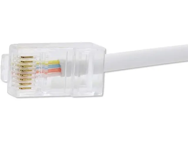 Alt view image 6 of 7 - 2 PACK RJ45 to BT RJ11 Secondary Telephone Splitter 2 Way Female to Male Adapter Converter Line Cables Telephone Plug Socket Connector Ethernet For Landline