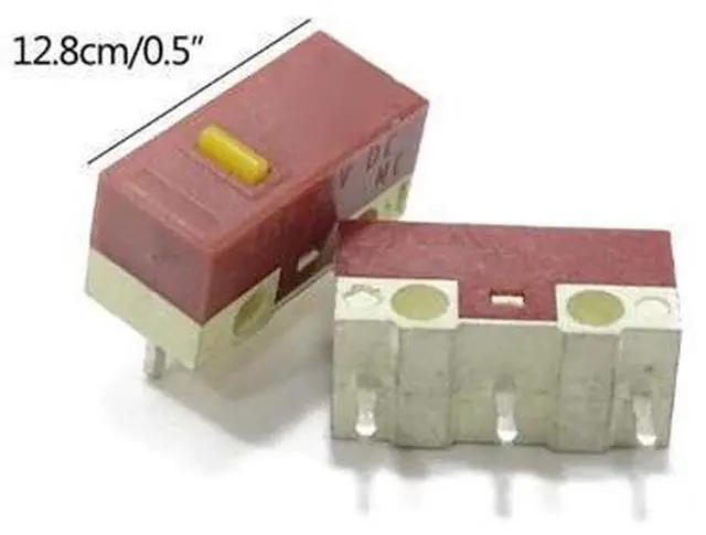 Alt view image 6 of 6 - 2/10Piece Mouse Micro Switch Micro Mute Button HUANO Silent Mouse Microswitch(2)