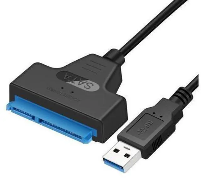 Main image of USB 3.0 to SATA III Adapter Cable with UASP SATA to USB Converter for 2.5" Hard Drives Disk HDD and Solid State Drives SSD