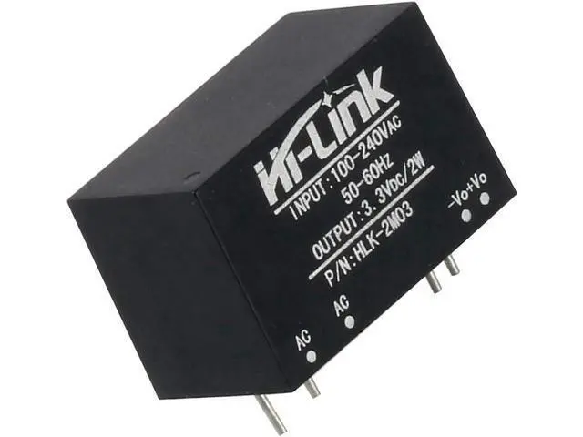 Alt view image 3 of 7 - HI-Link HLK-2M03 Power Supply Module AC-DC 220V to 3.3V 600mA Step Down Buck Isolated Intelligent Household Switch Converter (5 PCS)