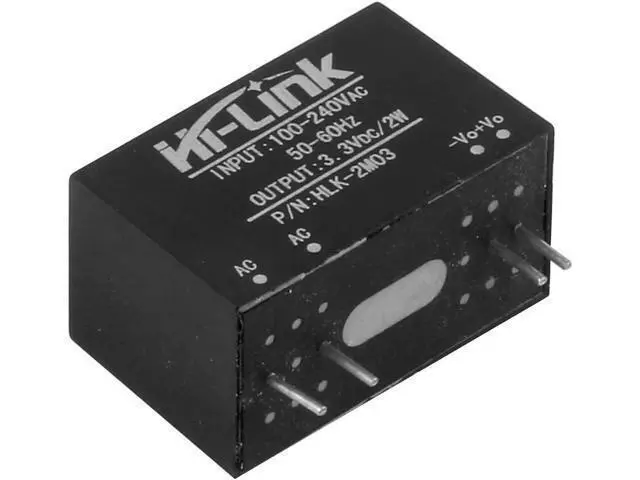 Alt view image 4 of 7 - HI-Link HLK-2M03 Power Supply Module AC-DC 220V to 3.3V 600mA Step Down Buck Isolated Intelligent Household Switch Converter (5 PCS)
