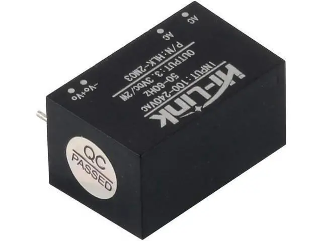 Alt view image 5 of 7 - HI-Link HLK-2M03 Power Supply Module AC-DC 220V to 3.3V 600mA Step Down Buck Isolated Intelligent Household Switch Converter (5 PCS)