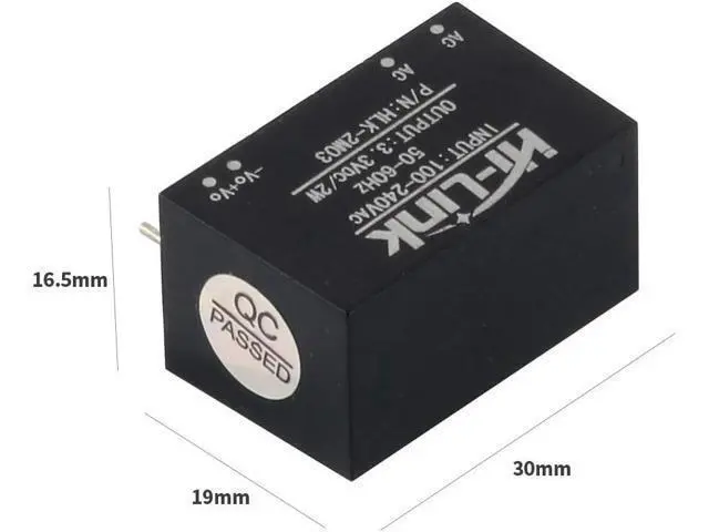 Alt view image 7 of 7 - HI-Link HLK-2M03 Power Supply Module AC-DC 220V to 3.3V 600mA Step Down Buck Isolated Intelligent Household Switch Converter (5 PCS)