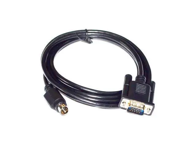Alt view image 4 of 5 - VGA 15-PIN MALE TO S TERMINAL MINI DIN 8-PIN VIDEO ADAPTER CABLE, VGA 15-PIN TO MD 8-PIN TV BOX TO COMPUTER GRAPHICS CARD CABLE 3M Length