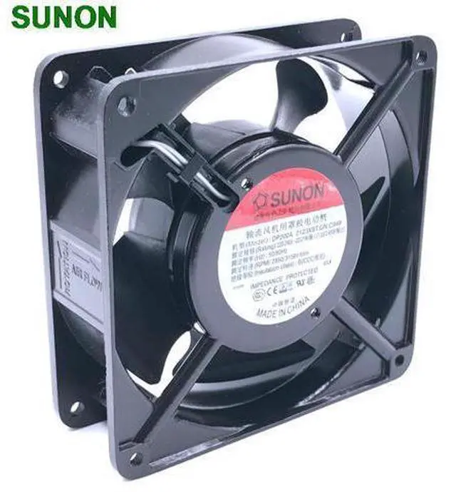 Main image of cooling fan 220V 230V fan For Sunon DP200A 2123XBT.GN 12CM 120*120*38MM 12038 socket case industrial cooling fan