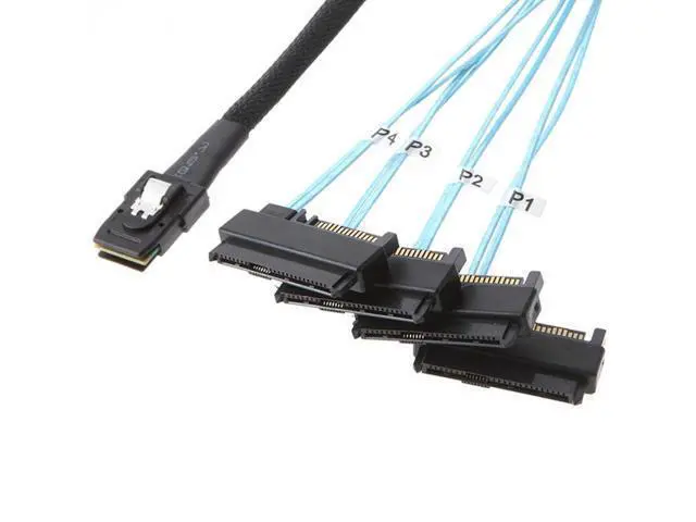 Alt view image 3 of 3 - Mini SAS /SATA Adapter Cable 36P SFF-8087 To SFF-8482 SAS 29+15P Sata Transmission Cable Computer Cable