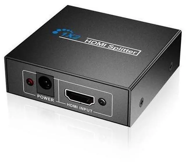 Main image of 4K HDMI Splitter 1 in 4 out HDMI Video Distributor Splitter 1X2 1X4 Splitter 1 in 2 out 1080P Dual Display for HDTV PC Loptop TV(USB Cable) (1080P 1x2)