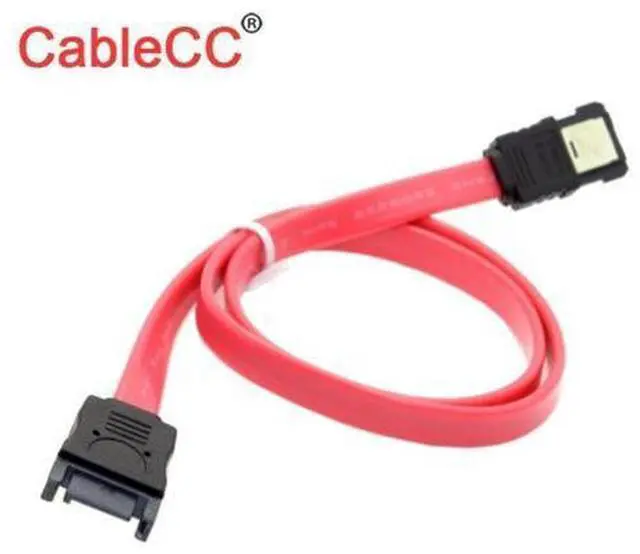 Main image of SATA to eSATA Adapter Cable Cord PS3 Hard disk SATA 7P male to ESATA 7P Female extender extension Cable 50cm