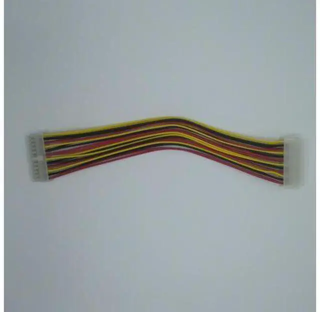 Alt view image 4 of 5 - 30CM ATX power supply cable 24 pin male to 24 pin female 24PIN extension cable cord for desktop computer motherboard Adapter