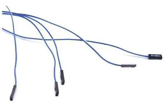 Alt view image 3 of 3 - 5PCs 2-pin SW PC Power Cord Switch Button ATX Host Switch Cord 22-inch Computer Power Cord Chassis Switch Cable Power Cable