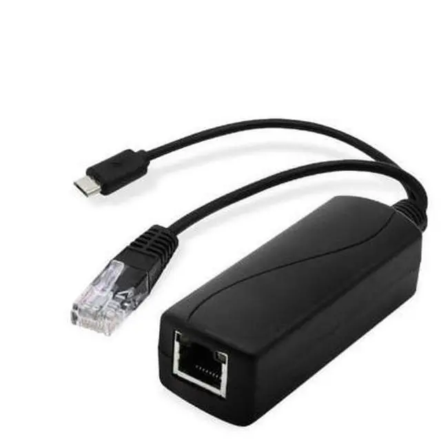 Alt view image 2 of 3 - MicroUSB POE Cable Passive Power Over Ethernet Adapter Cable POE Splitter RJ45 Injector Power Supply Module 48v For IP Camea
