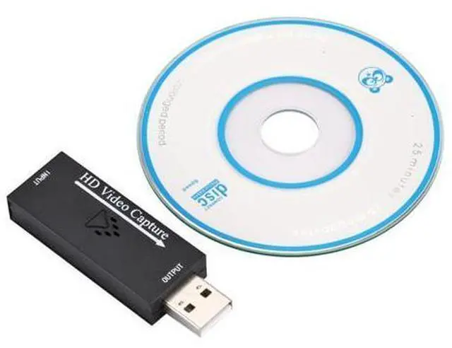 Alt view image 5 of 7 - Audio Video Capture Cards HD to USB 2.0 1080p 30fps Record Directly to Computer for Live Broadcasting Gaming Teaching Video Conference - Black