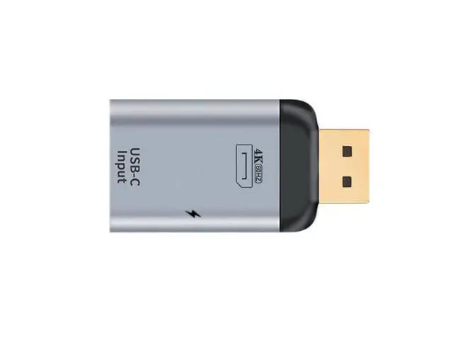 Alt view image 3 of 3 - USB-C Type C Female Source to Displayport DP Sink HDTV & PD Power Adapter 4K 60hz 1080p for Phone & Laptop