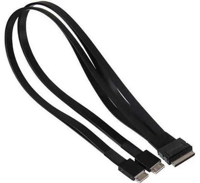 Main image of Oulink (SFF-8611) 8i to Oculink (SFF-8611) 4i 2-Port Y Cable