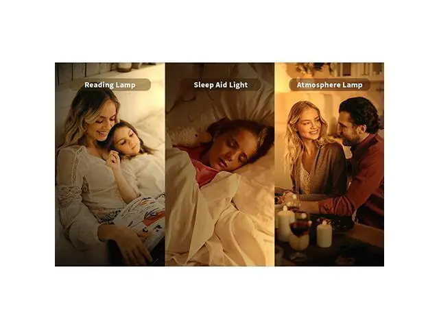 Alt view image 5 of 7 - Sunrise Alarm Clock Wake up Light up Alarm Clock Sunrise Wake up Light Alarm Clock for Bedroom Sunlight Alarm Clock Kids Smart Digital Clock Radio Gradual Light Color Changing Dawn Simulator