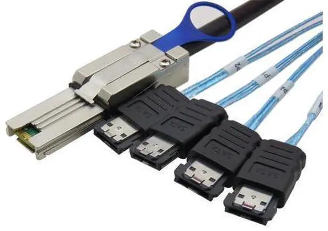 Main image of Mini SAS 26P SFF 8088 TO 4* ESATA 7P Cable 2M