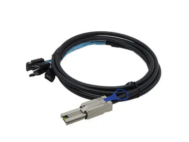Alt view image 5 of 6 - Mini SAS 26P SFF 8088 TO 4* ESATA 7P Cable 2M