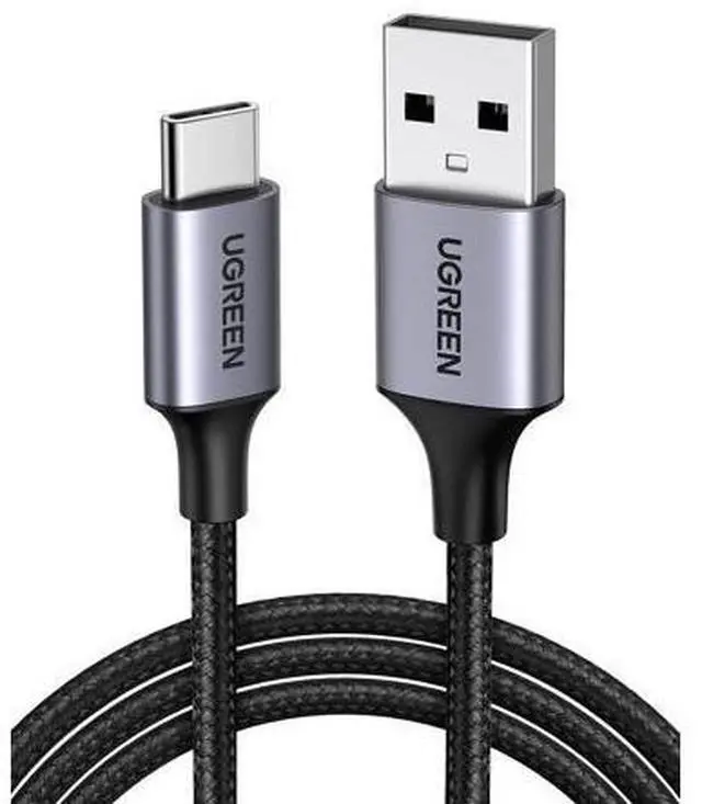 Main image of USB to USB C Cable, Car Carplay Cable USB A to Type C Cable Fast Charging Braided USB C Cord Compatible with iPhone 16/16 Plus/16 Pro/15, Samsung Galaxy S24/S23, Pixel 8/7, 1.6FT