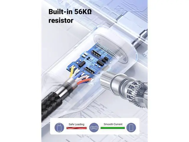 Alt view image 5 of 7 - USB to USB C Cable, Car Carplay Cable USB A to Type C Cable Fast Charging Braided USB C Cord Compatible with iPhone 16/16 Plus/16 Pro/15, Samsung Galaxy S24/S23, Pixel 8/7, 1.6FT