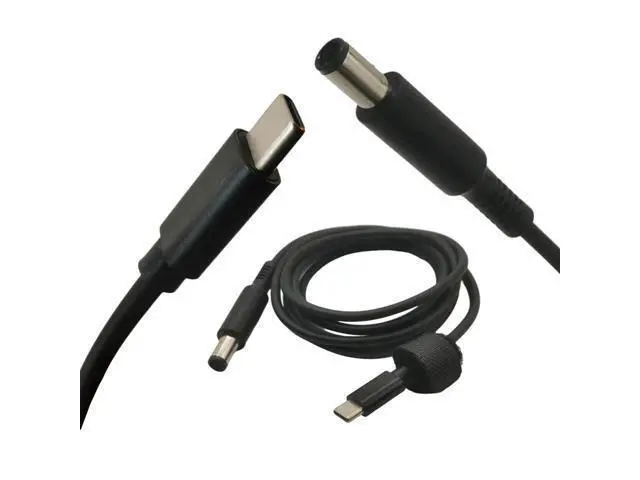 Alt view image 2 of 4 - USB Type C PD Converter Universal Laptop Charging Cable Cord Dc Power Adapter for Dell-Notebook Power Supply Cable 1.5m(4.5x3.0mm)