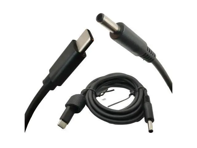 Alt view image 4 of 4 - USB Type C PD Converter Universal Laptop Charging Cable Cord Dc Power Adapter for Dell-Notebook Power Supply Cable 1.5m(4.5x3.0mm)