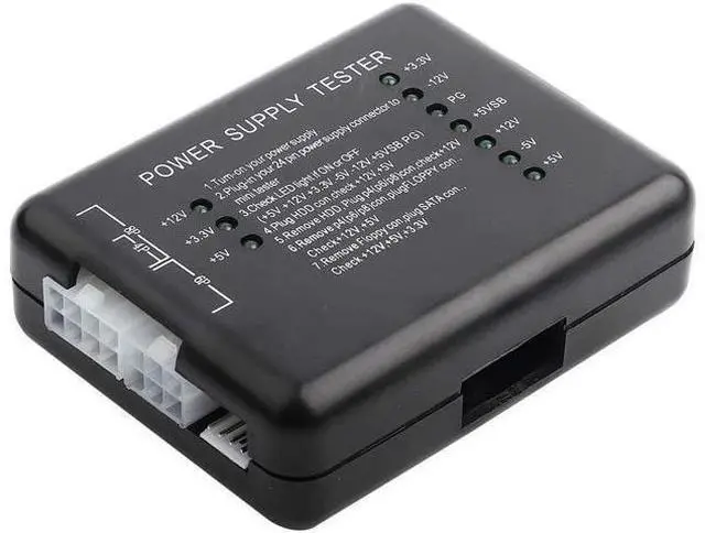 Alt view image 7 of 7 - 01 PC Power Supply Tester, LED Power Supply Tester for Computer for PC