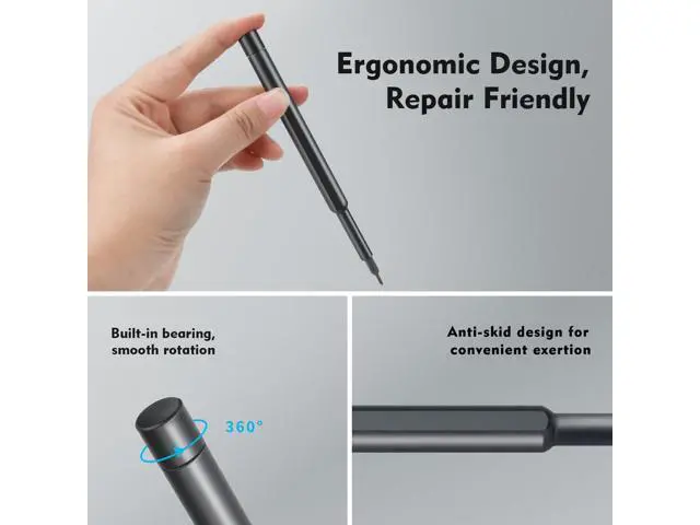 Alt view image 5 of 7 - 25-in-1 Mini Precision Screwdriver Set: Stocking Stuffers for Men Small Torx Bit Tool Set for Men,Magnetic Torque Repair Tool Kit for Electronics Macbook Watch Eyeglass Ring Doorbell Fathers day gift