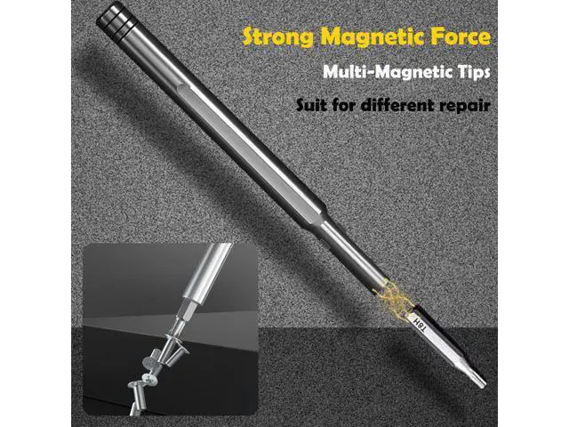 Alt view image 4 of 7 - Precision Screwdriver Set, 27 in 1 Small Screwdriver Set Magnetic, Mini S2 Steel Bits with Tweezers, Magnetic Mini Repair Tool Kit for Laptop, Phone, PC, Glasses, Watch, Electronic
