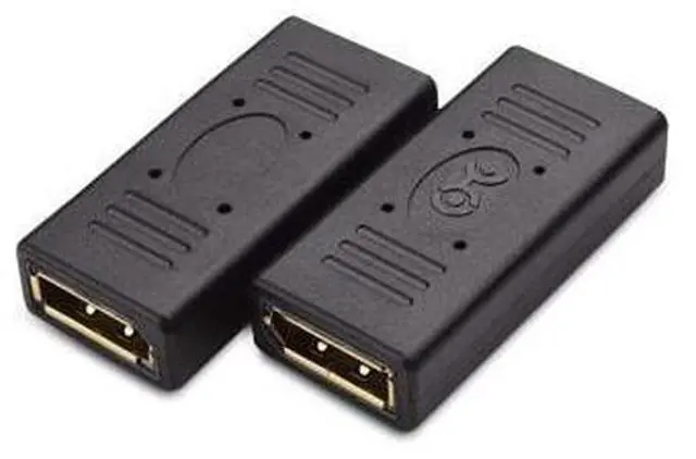 Main image of 2-Pack DisplayPort to DisplayPort Coupler Display Port Adapter Female to Female DP to DP Coupler