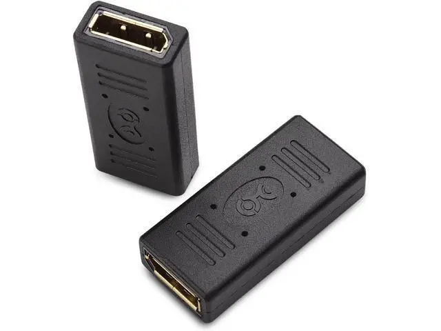 Alt view image 3 of 4 - 2-Pack DisplayPort to DisplayPort Coupler Display Port Adapter Female to Female DP to DP Coupler