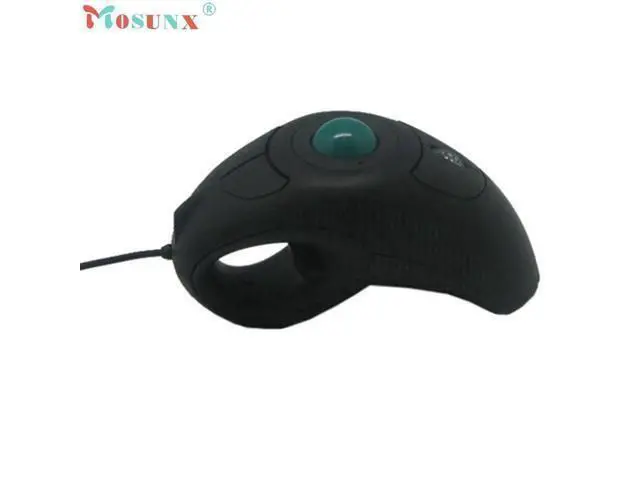 Alt view image 2 of 5 - Computer Peripherals 2.4GHz Wired USB Handheld Mouse Finger Using Optical Track Ball Mouse 1000DPI Gaming Mouse Jun24