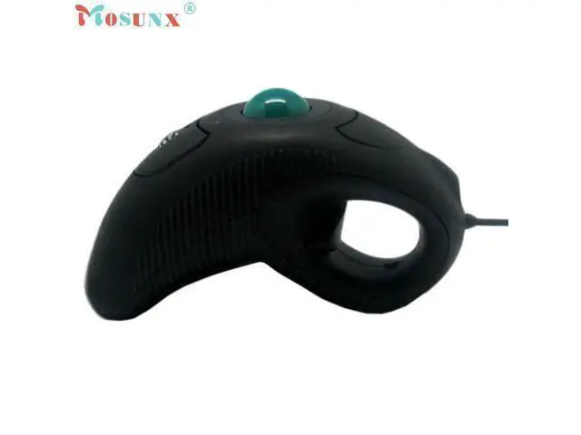 Alt view image 3 of 5 - Computer Peripherals 2.4GHz Wired USB Handheld Mouse Finger Using Optical Track Ball Mouse 1000DPI Gaming Mouse Jun24