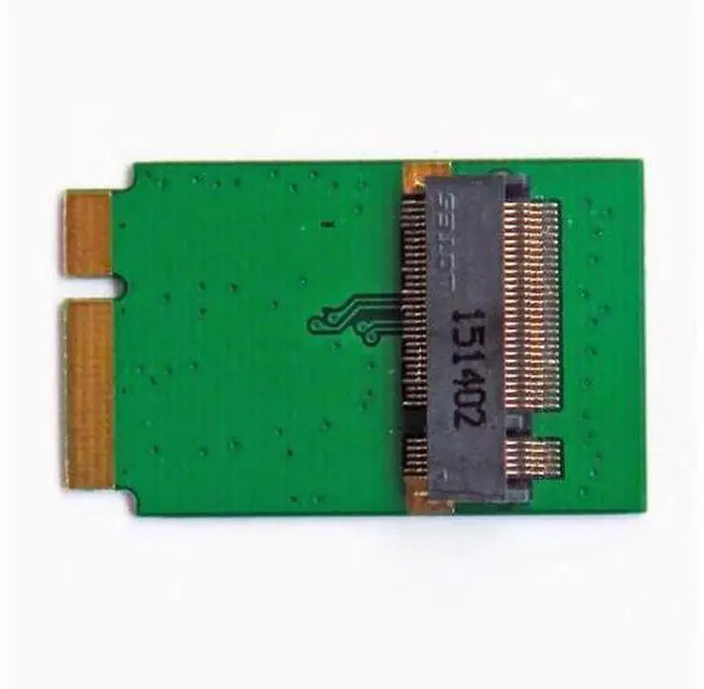 Alt view image 3 of 6 - 10 pieces 64GB 128GB 256GB 512GB M.2 NGFF SSD + Adapter Card Replace 2012 MacBook Air A1465 A1466 64G 128G 256G 512G SSD Adapter