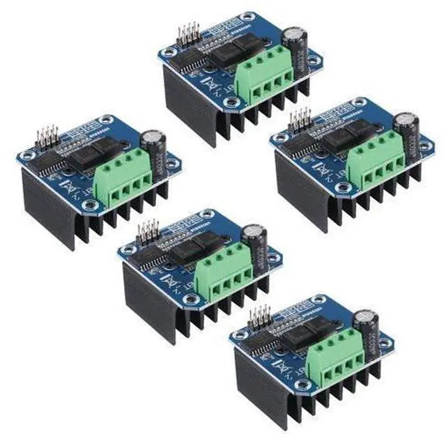 Main image of 5PCS BTS7960 DC Stepper Motor Driver Module 43A Current Limit Control Module H-Bridge PWM Smart Car Board Compatible with Raspberry Pi Smart Car