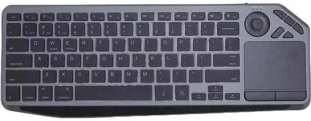 Main image of Wireless Touch Keyboard, Keyboard with Touchpad 7 Color Backlight Multi Device Support for Tablet Laptop