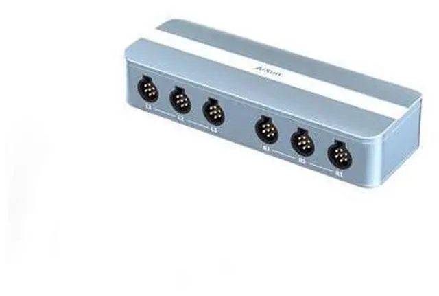 Main image of AIXUN EB01 Docking Station Dual Channel Input 6-in-2 HUB Ports for Aixun Peripherals Expansion for iPhone Repair Docking