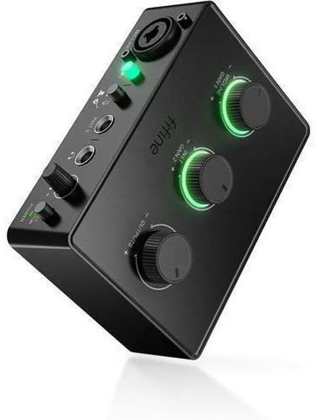 Main image of FIFINE PC Audio Mixer for Recording Music, USB Interface for Streaming and Podcasting with XLR, Monitor, 48V Phantom Power, Gain Knob, for Instrument Guitar/Video Content Creation/Vocal-AMPLITANK SC1
