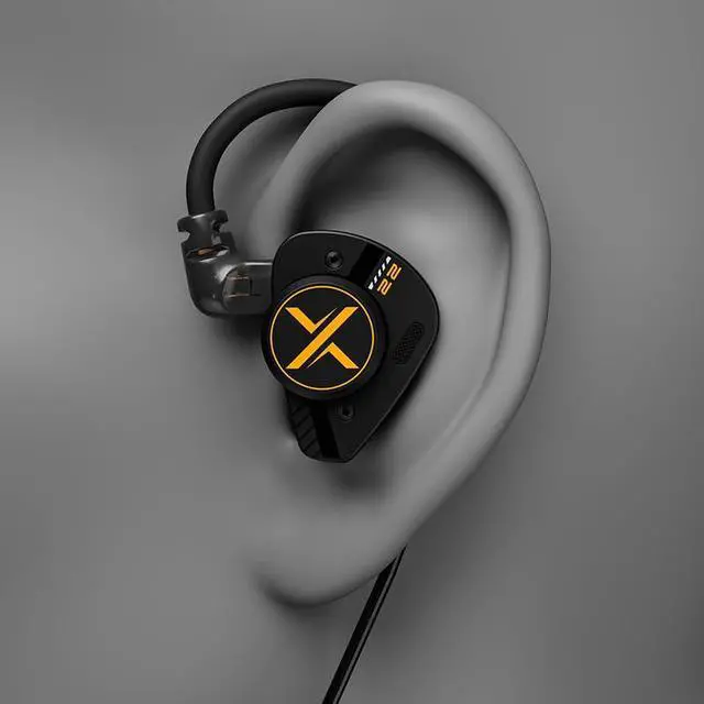 Alt view image 6 of 7 - Op.22 Earphpne 2DD 2BA Drivers in-Ear Monitors with Adjustable Tuning Options 0.78 2pin S Cable 3.5mm Without mic