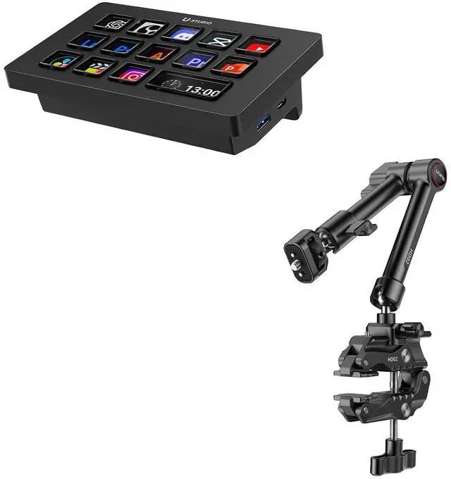 Main image of D200H Stream Controller & HD02 10" Camera Magic Arm Super Clamp Kit