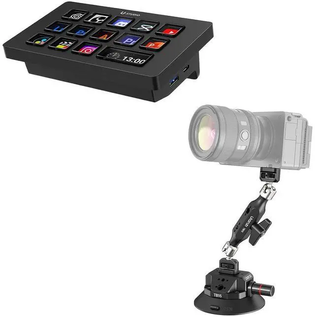 Main image of D200H Stream Controller & TB15 Suction Cup Camera Mount