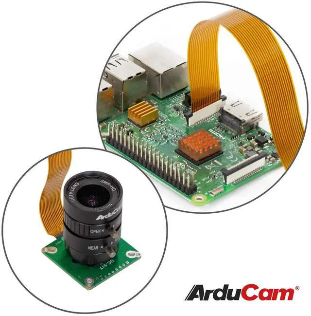Alt view image 6 of 6 - for Raspberry Pi Zero Camera Cable Set, 2 Pack 11.8" (30cm) Ribbon Flex Extension Cables for Pi Zero&W